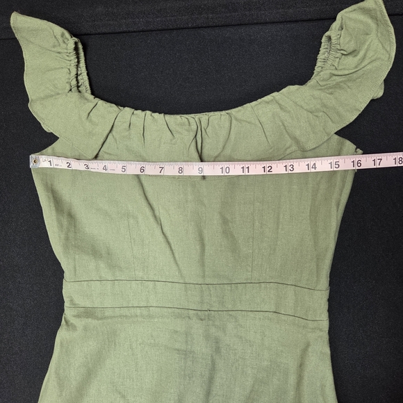 Green Women's Dress - Picture 2 of 12
